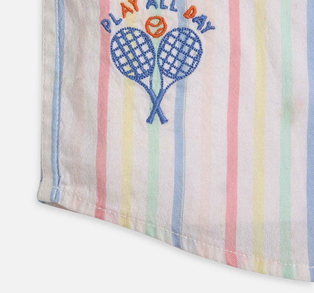 Infant Boys Checked Short Sleeves Shirts