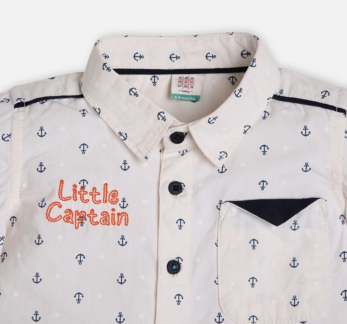 Infant Boys Printed Long Sleeves Shirts