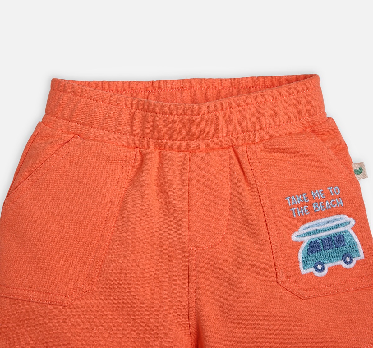 Infant Boys Embroidered Shorts