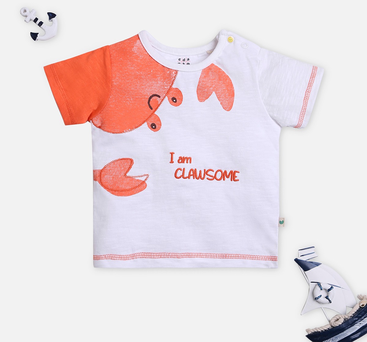 Infant Boys Printed Short Sleeves T-Shirt