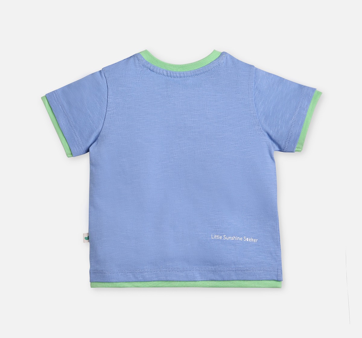 Infant Boys Embroidered Short Sleeves T-Shirt