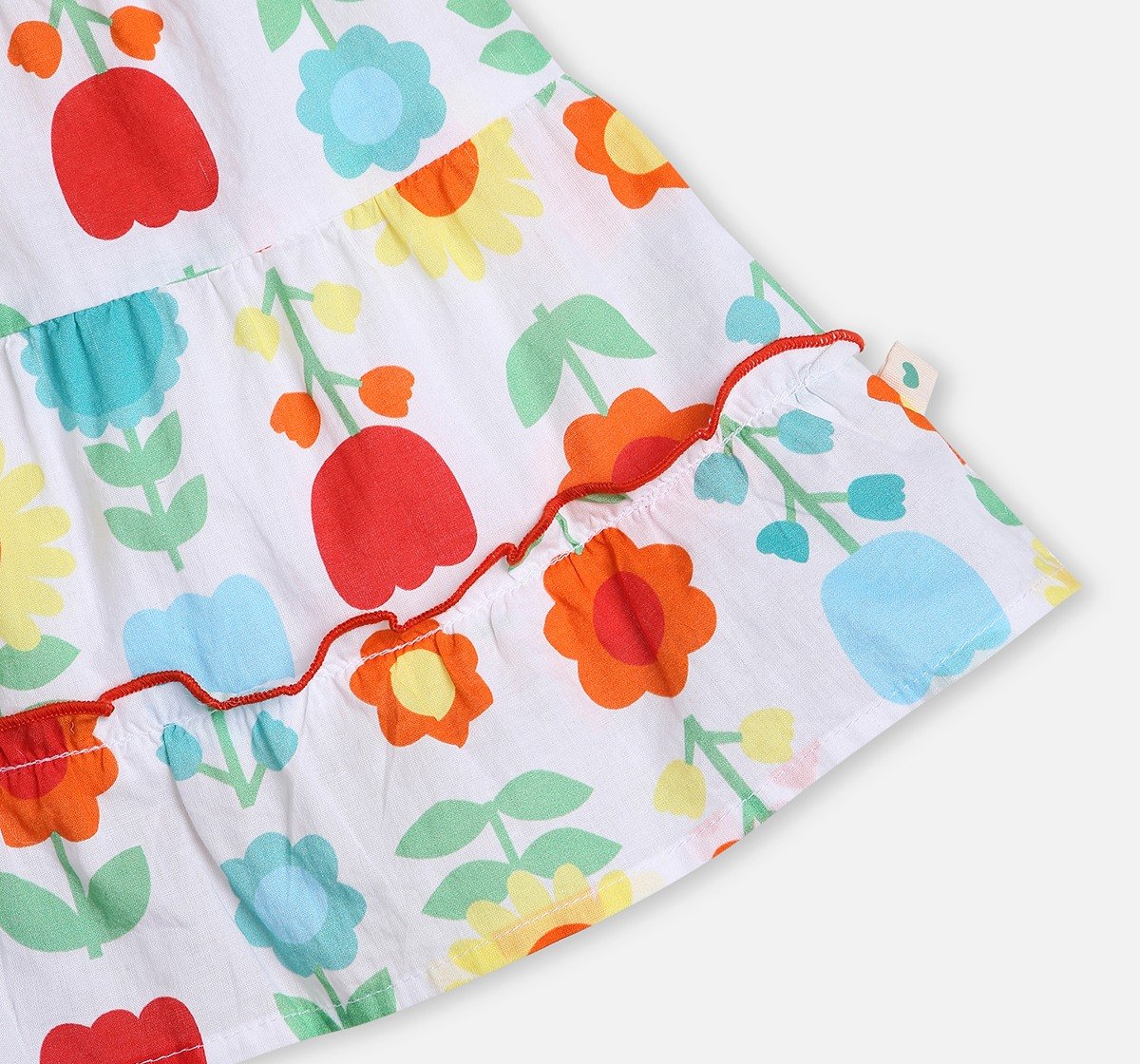 Infant Girls Printed Sleeveless Dress