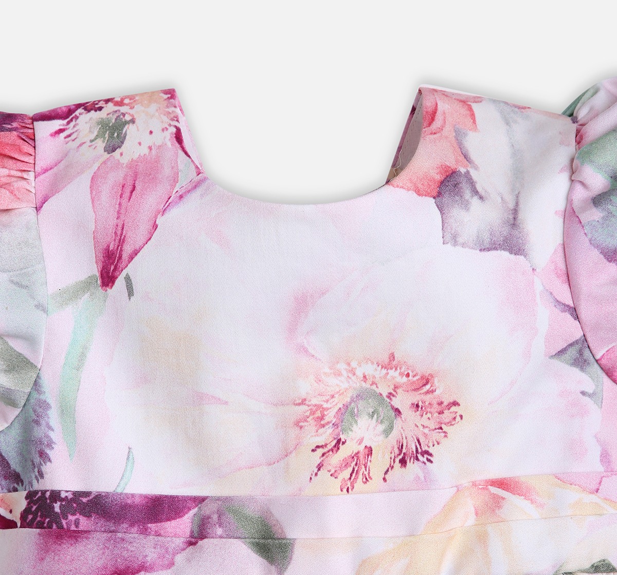 infant girls dress multicolored