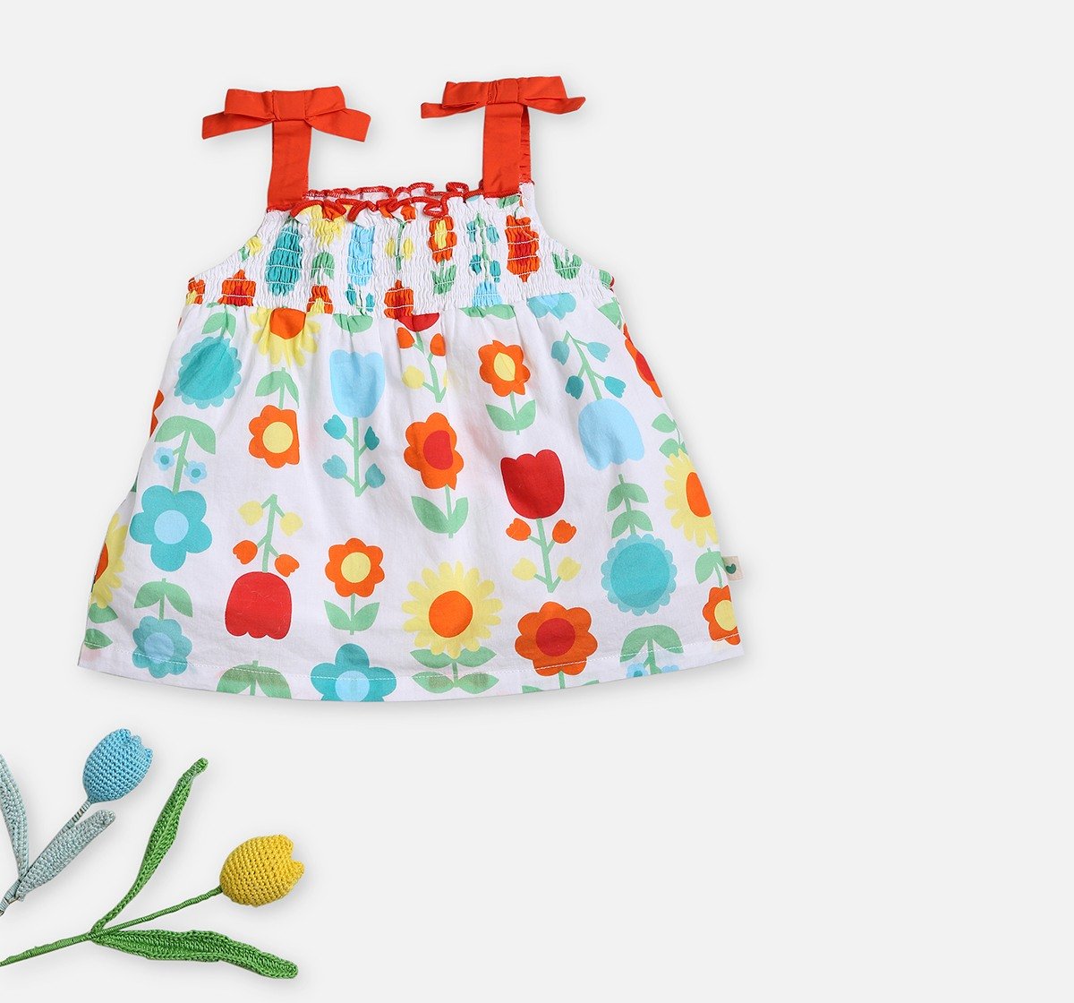 infant girls top multicolored