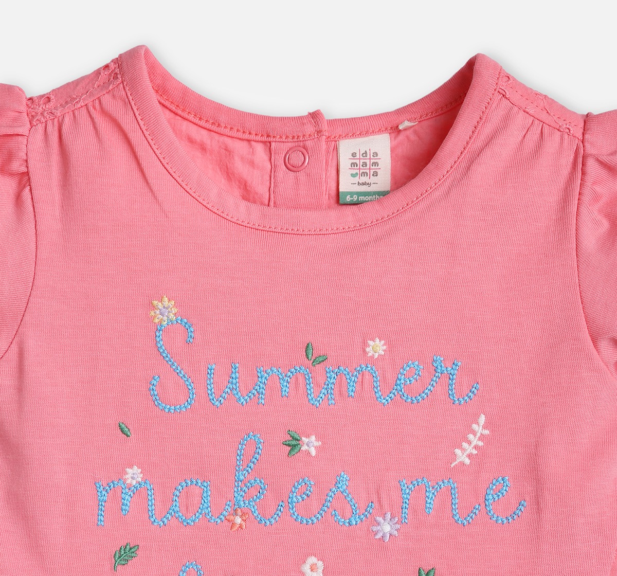 infant girls t-shirt pink