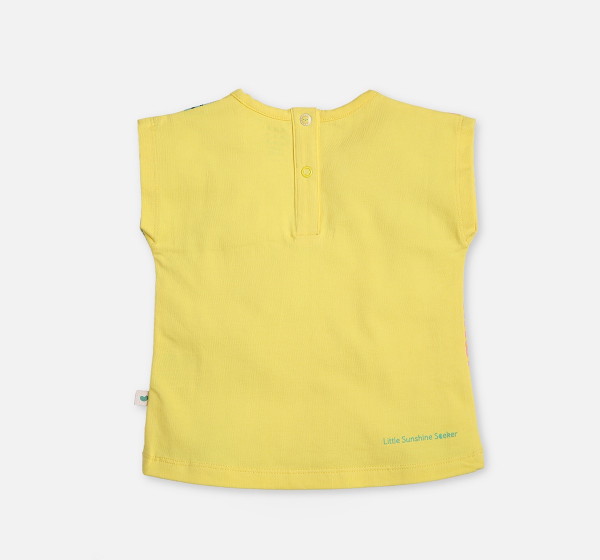 Infant Girls Printed Sleeveless T-Shirt