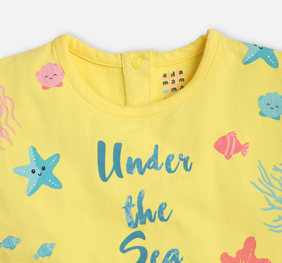 Infant Girls Printed Sleeveless T-Shirt