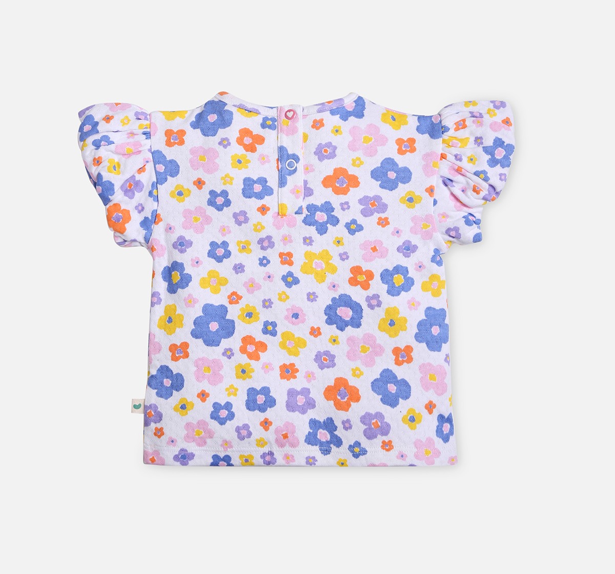 Infant Girls Printed Short Sleeves T-Shirt