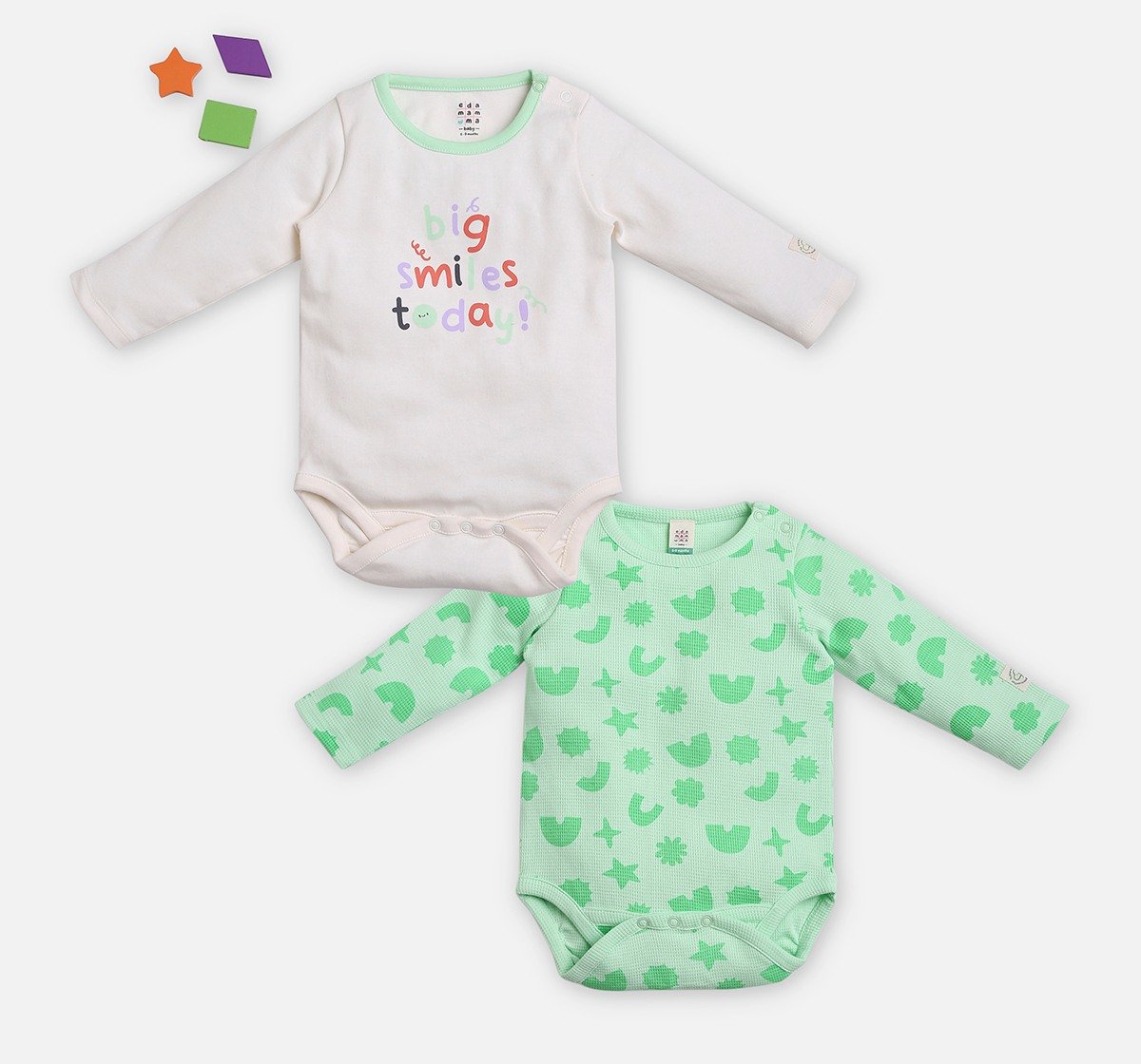 Infant Unisex Graphic Print Long Sleeves Bodysuits