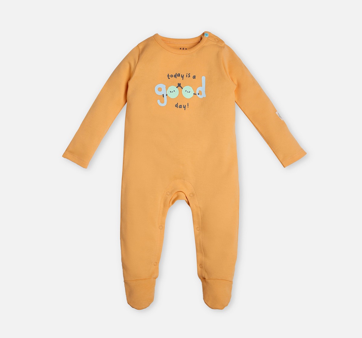 Infant Unisex Graphic Print Long Sleeves Sleepsuit