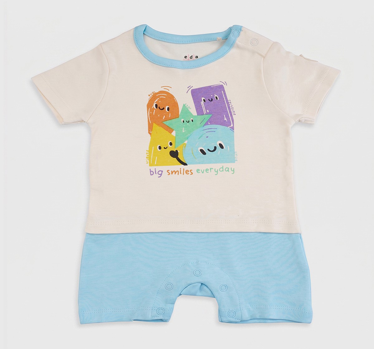 Infant Unisex Character Graphic Playful Rompers – Pack of 2
