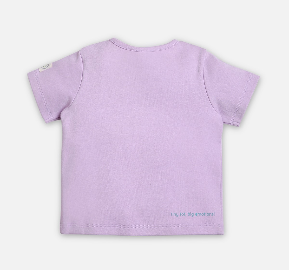 Infant Unisex Pack of 2 Half Sleeve Tees Multicolor