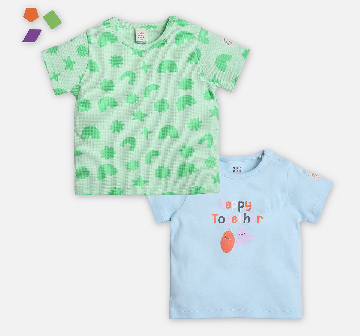 Infant Unisex Graphic Print Short Sleeves T-Shirt