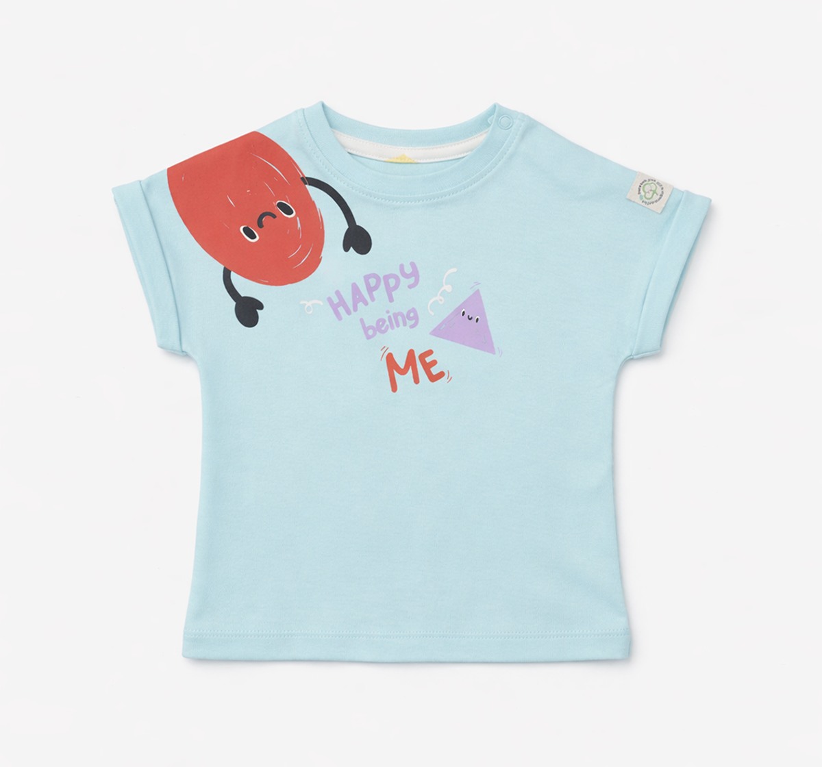 Unisex Baby Organic Cotton Clothing and Accessories Gift Set (6-Piece) – Sky Blue