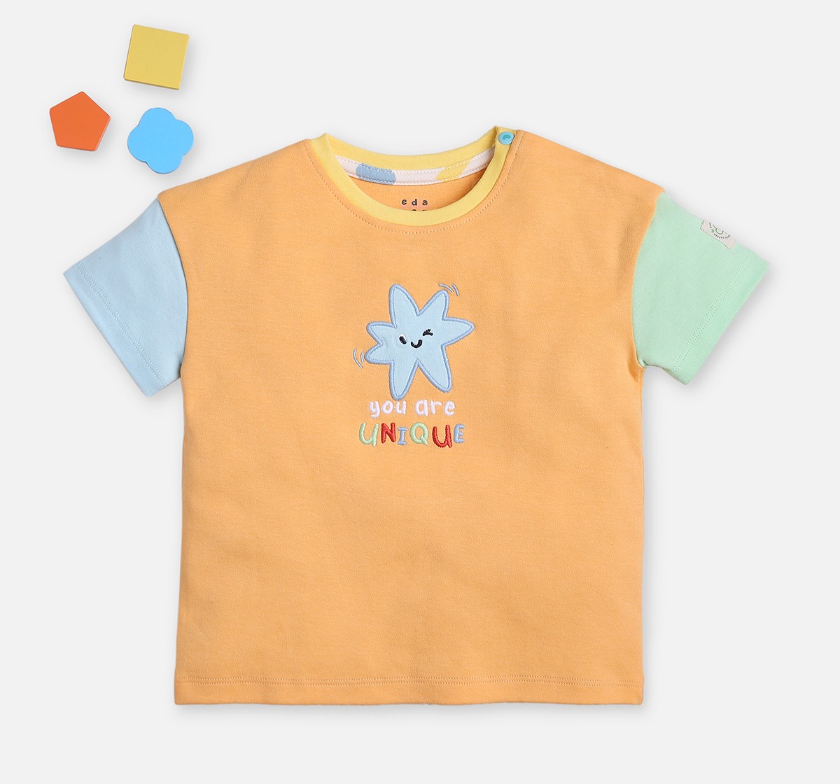 Infant Unisex Graphic Print Short Sleeves T-Shirt