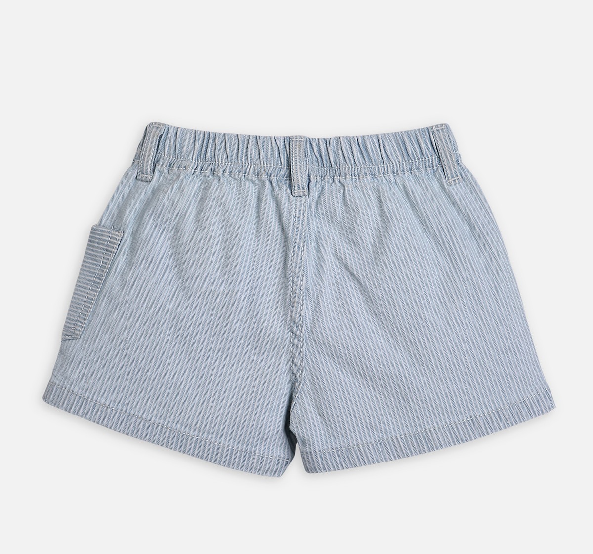 Infant Boys Multi or Variegated Stripes Denim Shorts