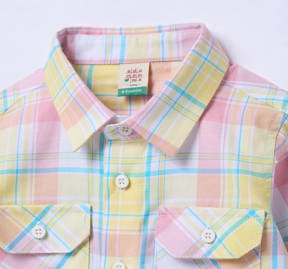 Ed-A-Mamma Infant Boys Shirt Multi