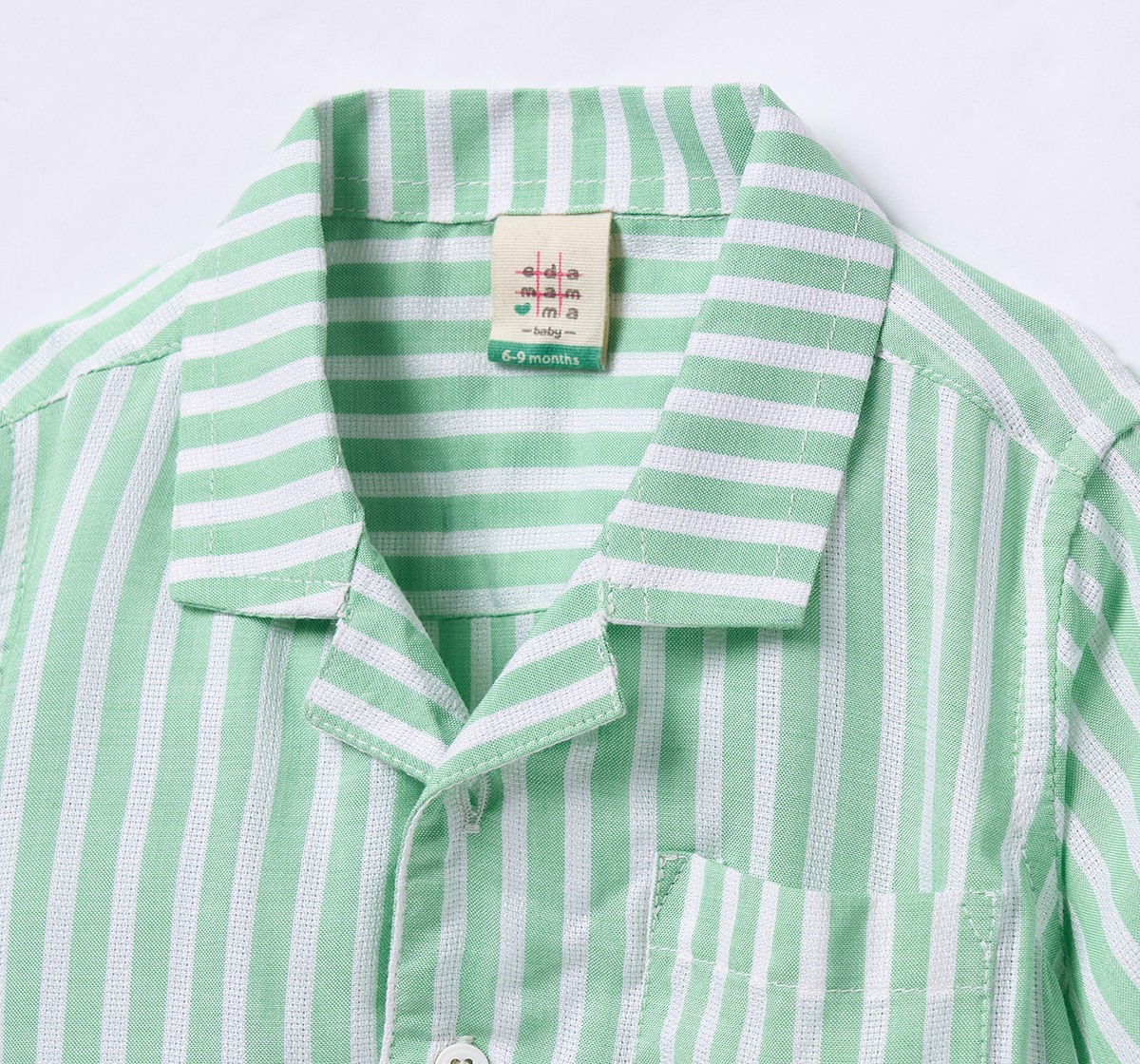 Ed-A-Mamma Infant Boys Cord Set Green