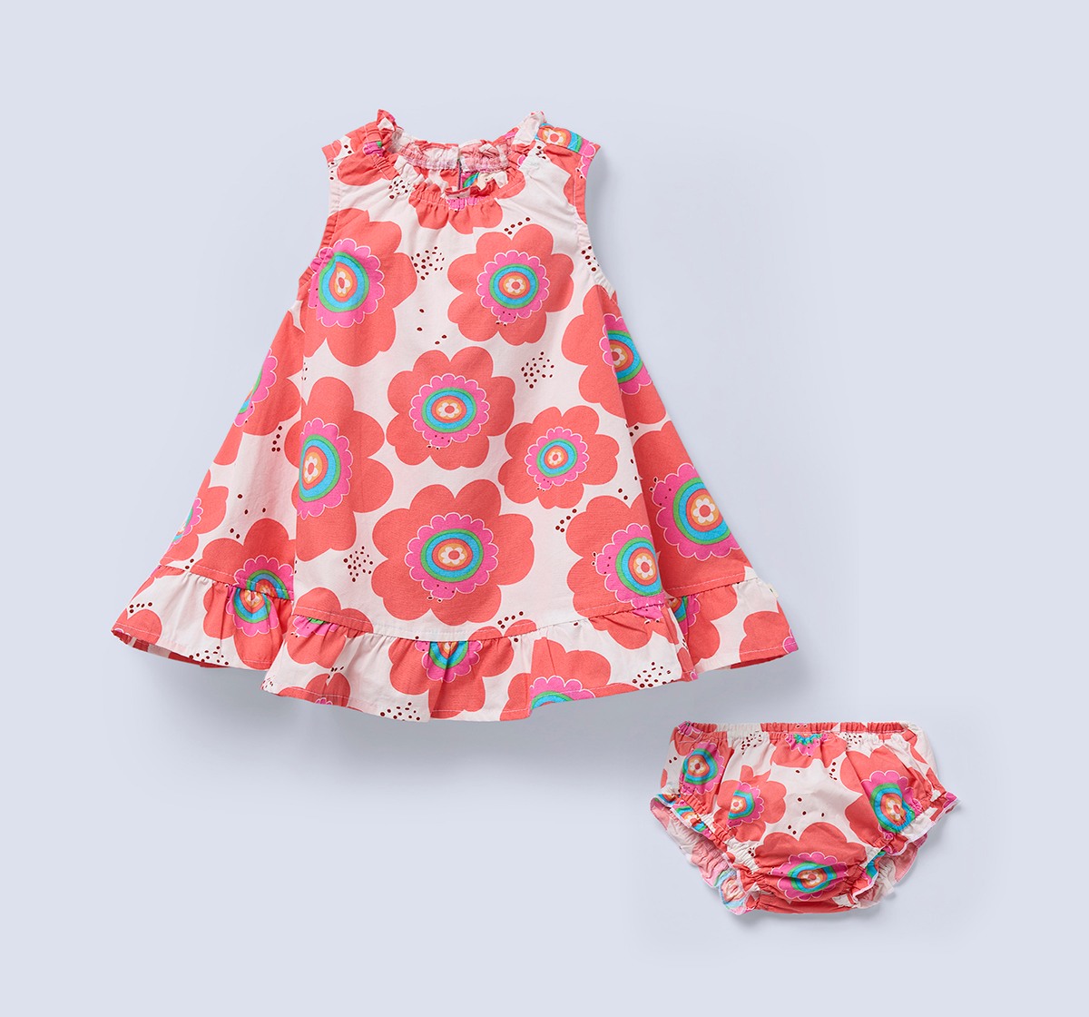 Ed-A-Mamma Infant Girls Dress Multi