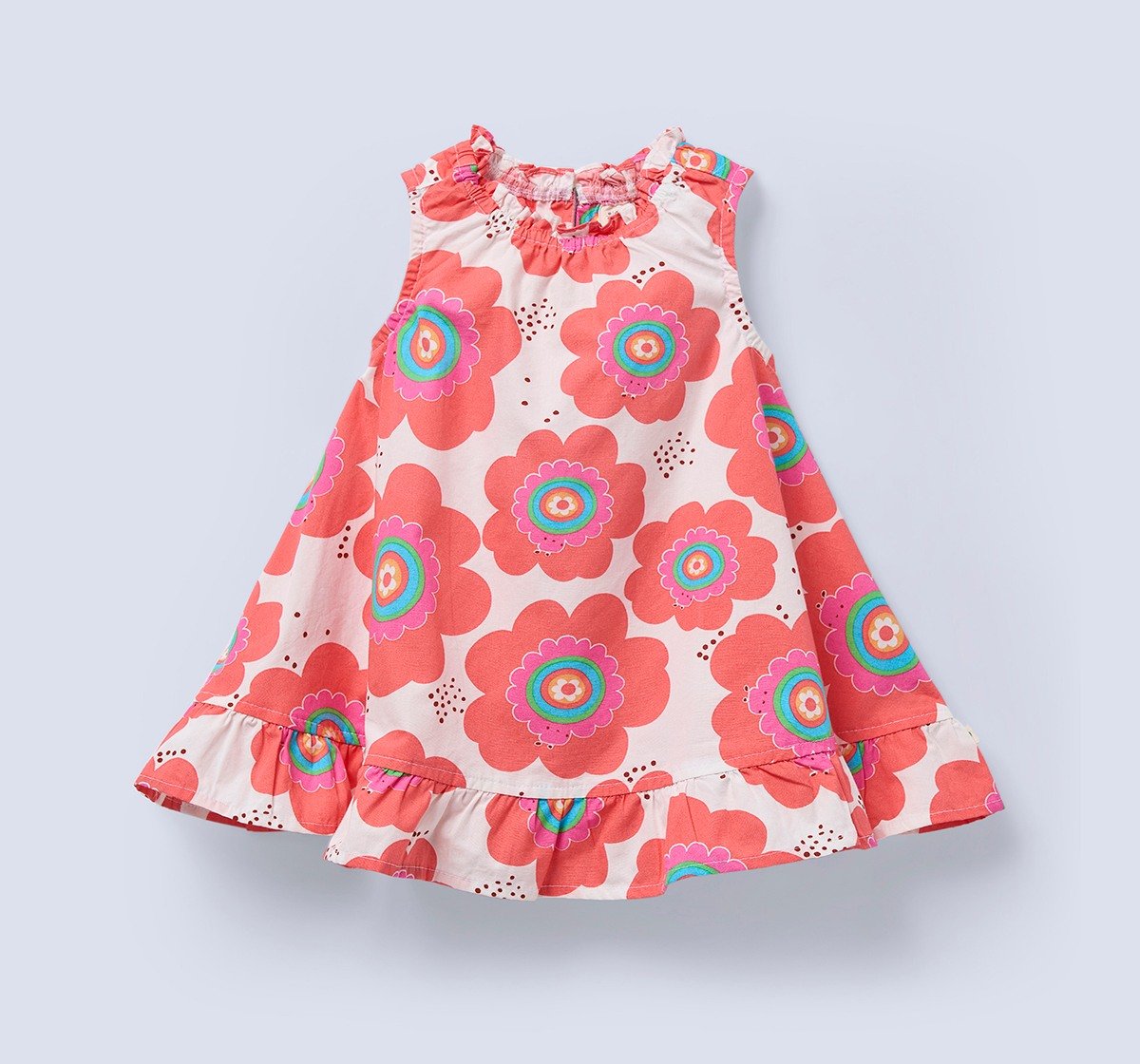 Ed-A-Mamma Infant Girls Dress Multi