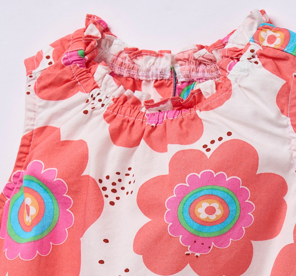 Ed-A-Mamma Infant Girls Dress Multi