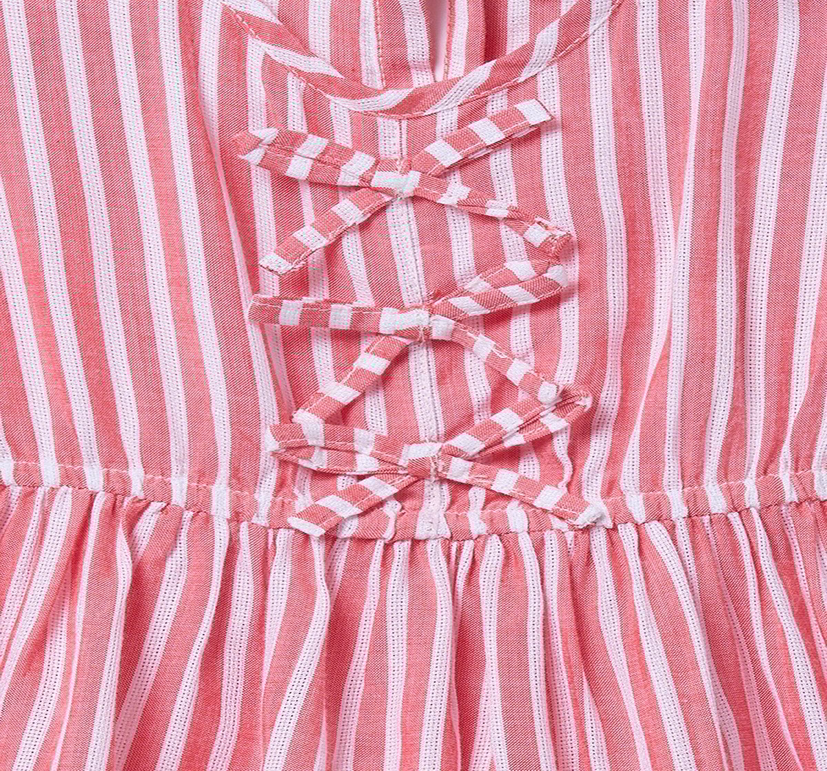 Ed-A-Mamma Infant Girls Dress Coral