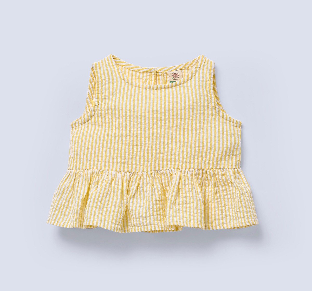 Ed-A-Mamma Infant Girls Cord Set White/Yellow