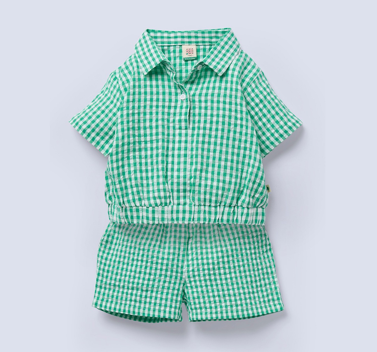 Ed-A-Mamma Infant Girls Cord Set Green