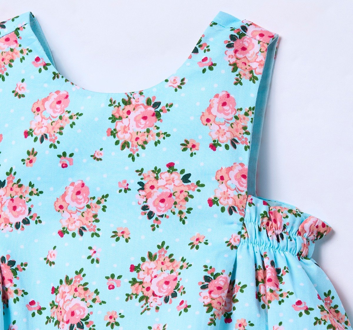 Ed-A-Mamma Infant Girls Dress Blue