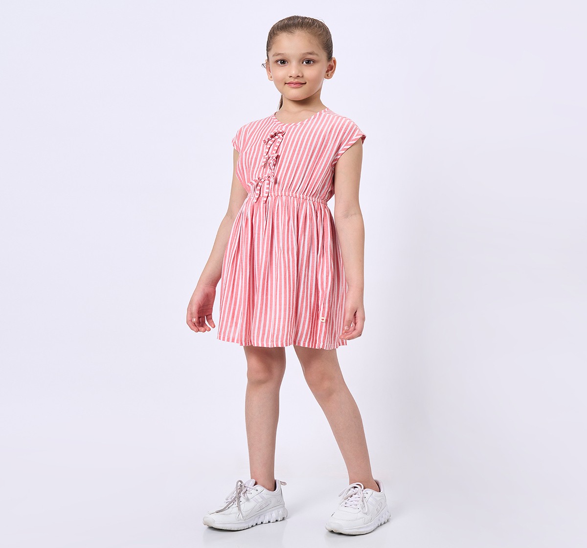 Ed-A-Mamma Kids Girls Dress Pink