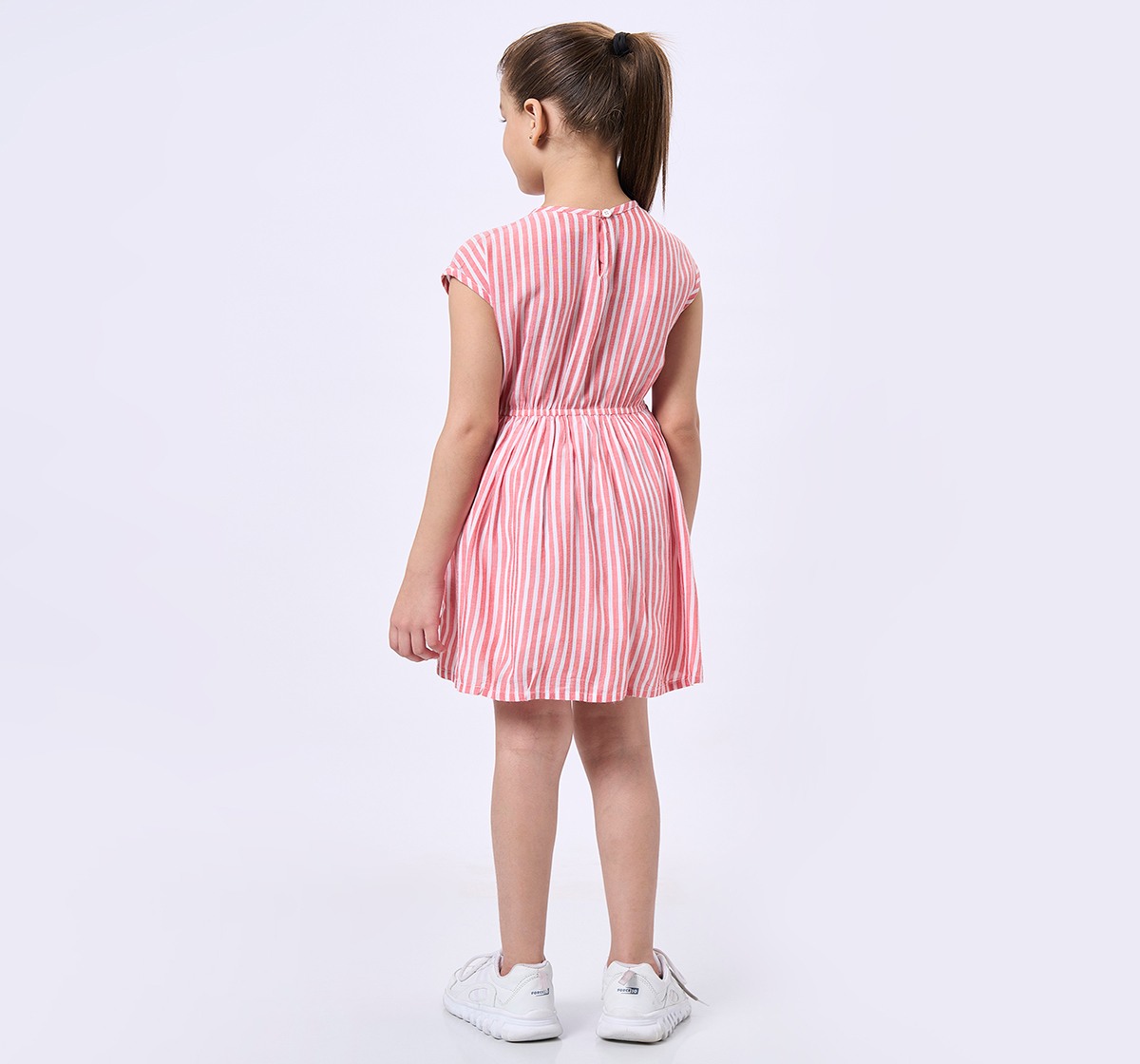 Ed-A-Mamma Kids Girls Dress Pink