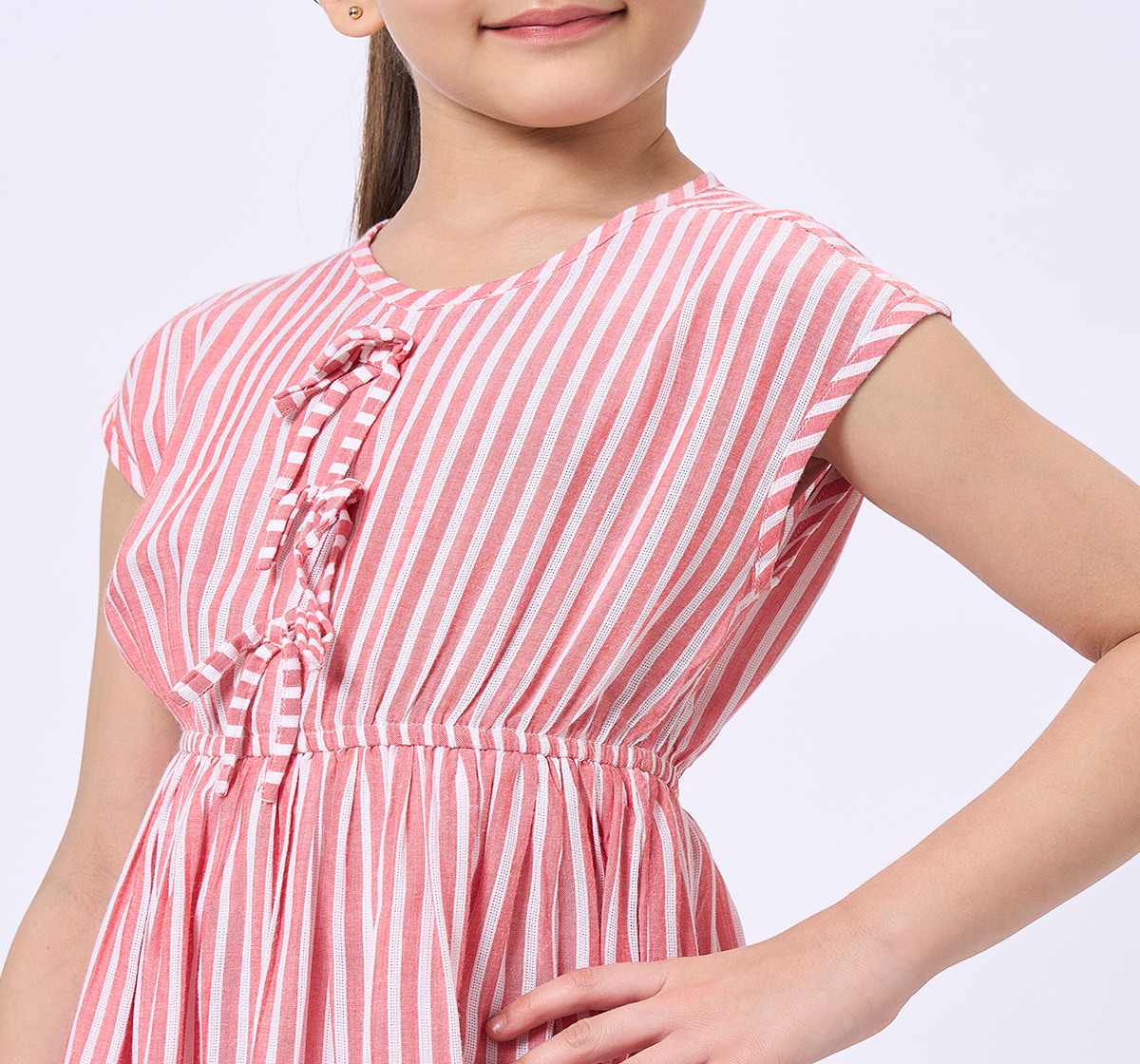 Ed-A-Mamma Kids Girls Dress Pink