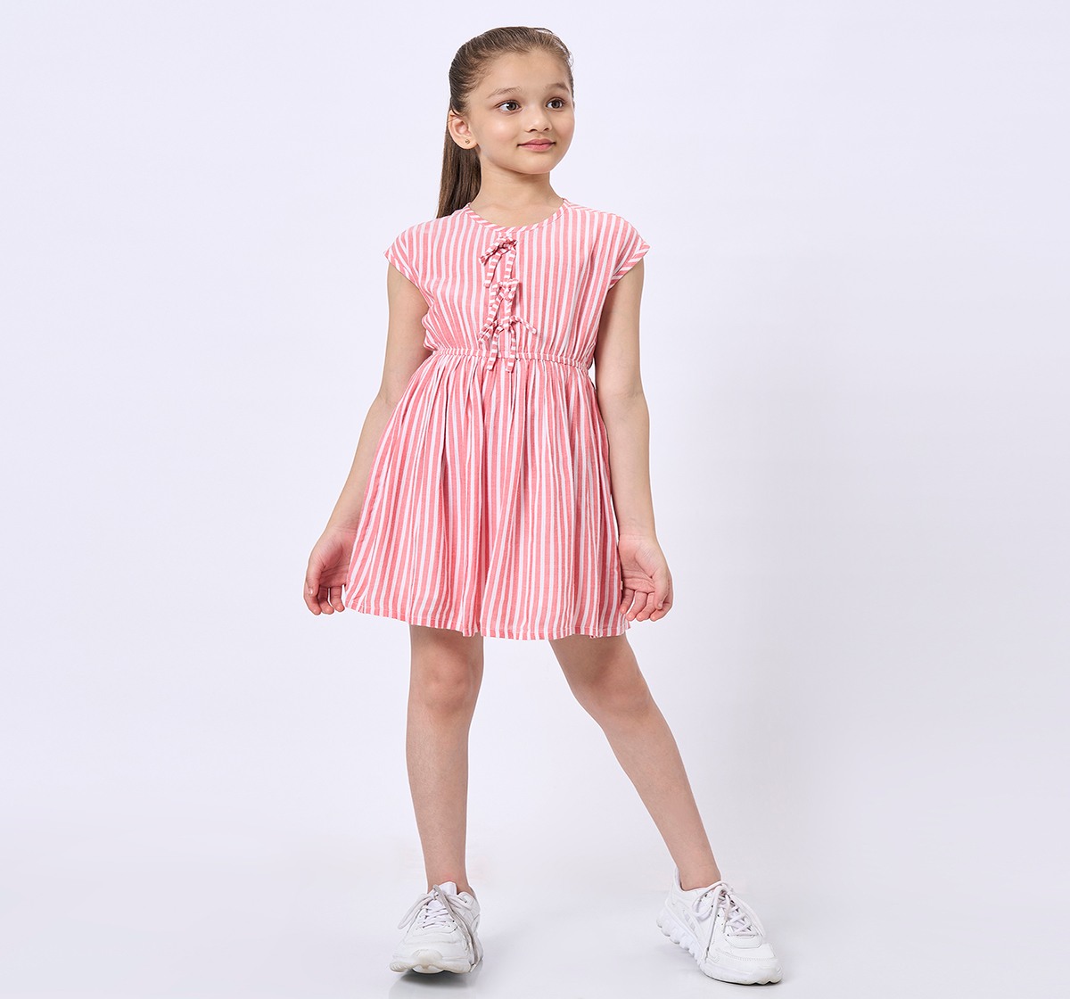 Ed-A-Mamma Kids Girls Dress Pink