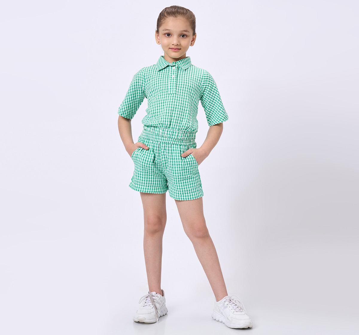 Ed-A-Mamma Kids Girls Set Green