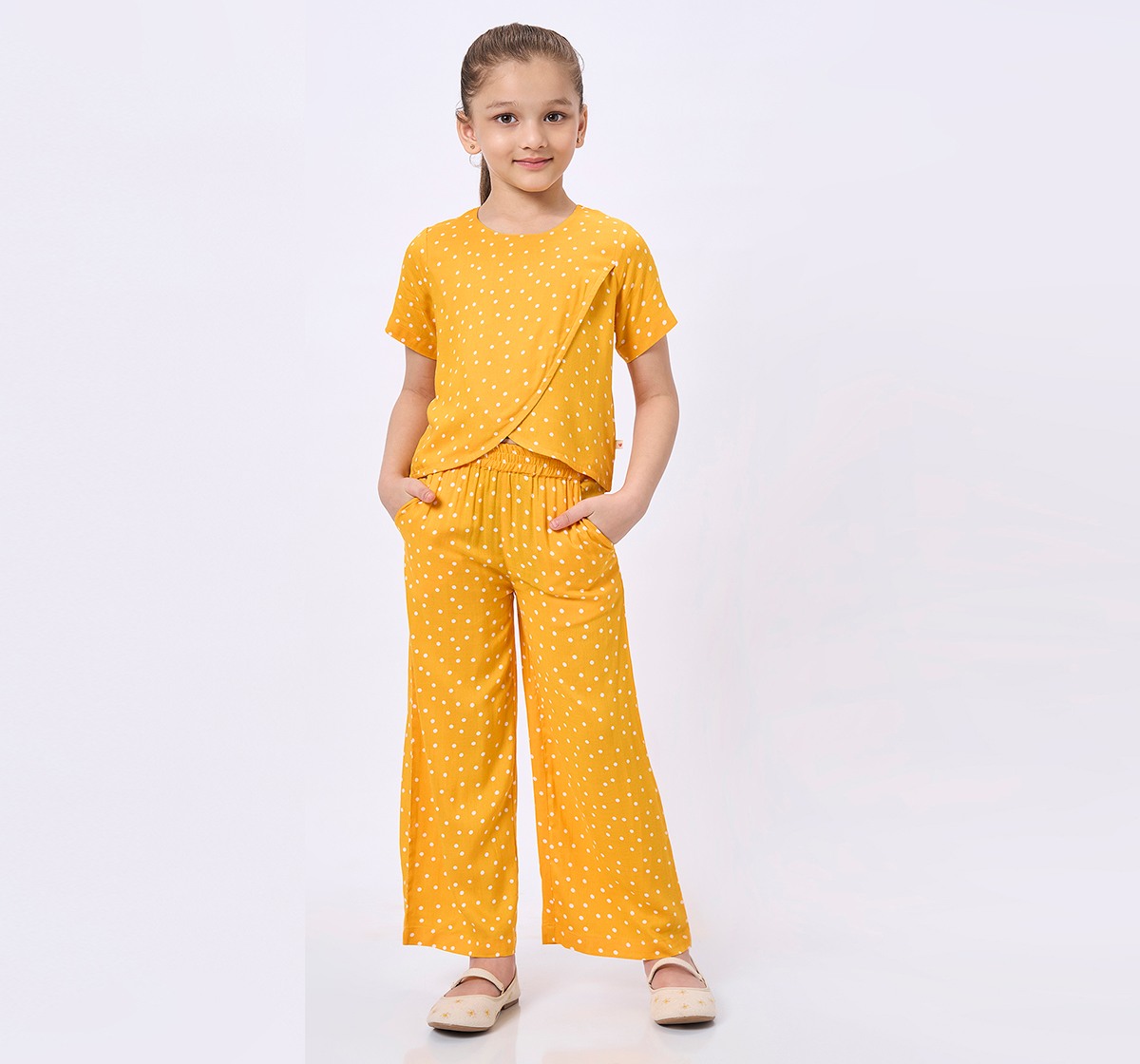 Ed-A-Mamma Kids Girls Set Yellow