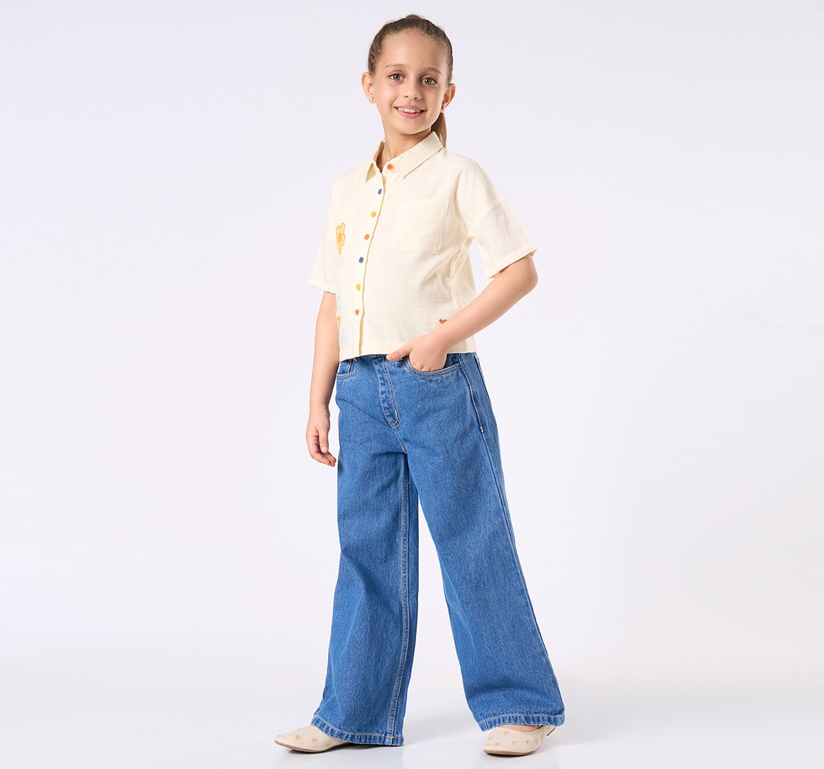 Ed-a-Mamma Girls Blue Jeans