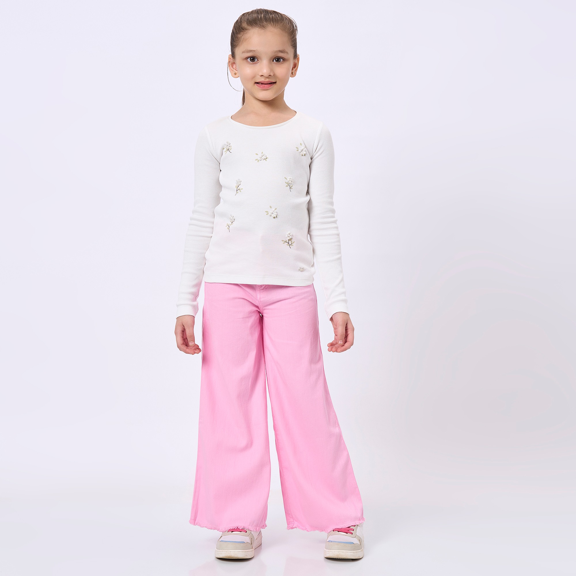 Ed-A-Mamma Kids Girls Trouser Pink