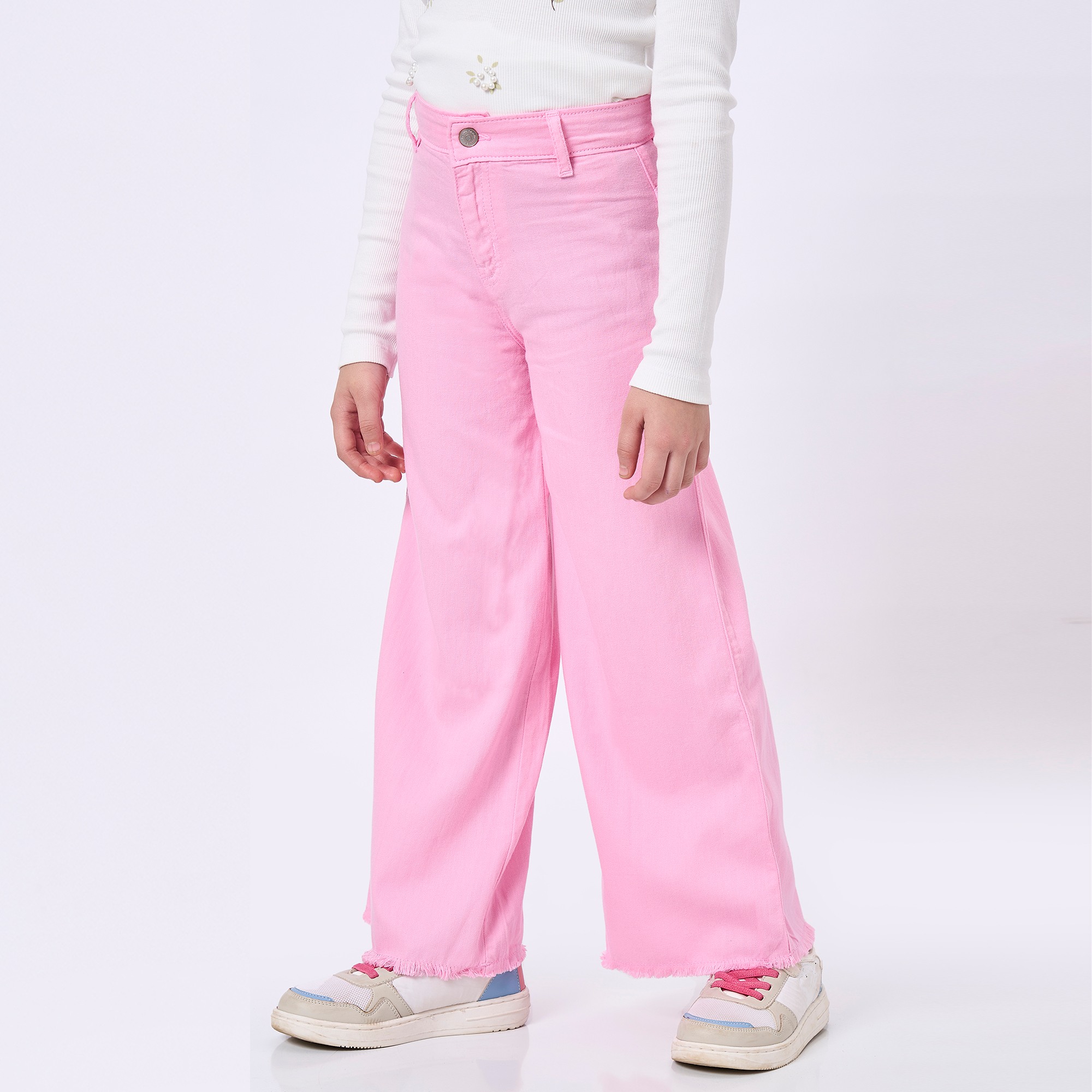 Ed-A-Mamma Kids Girls Trouser Pink