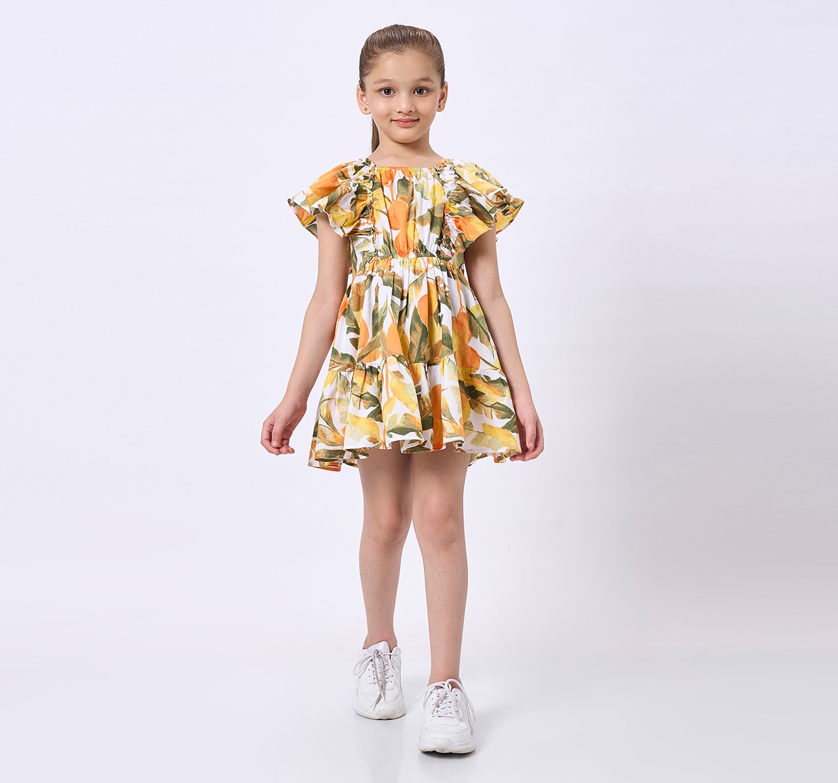 Ed-A-Mamma Kids Girls Dress Multicolour