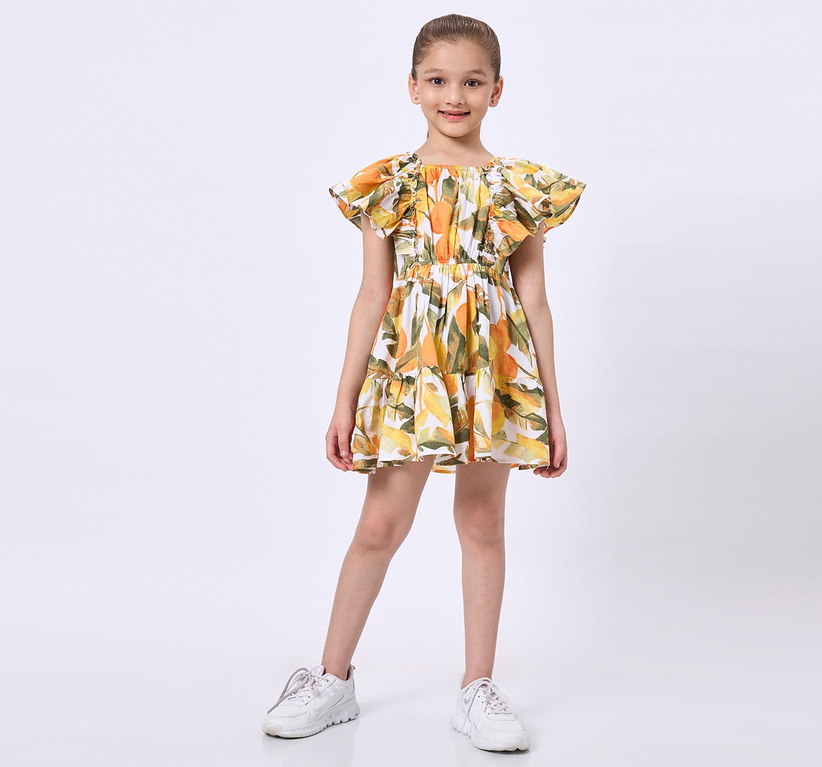 Ed-A-Mamma Kids Girls Dress Multicolour