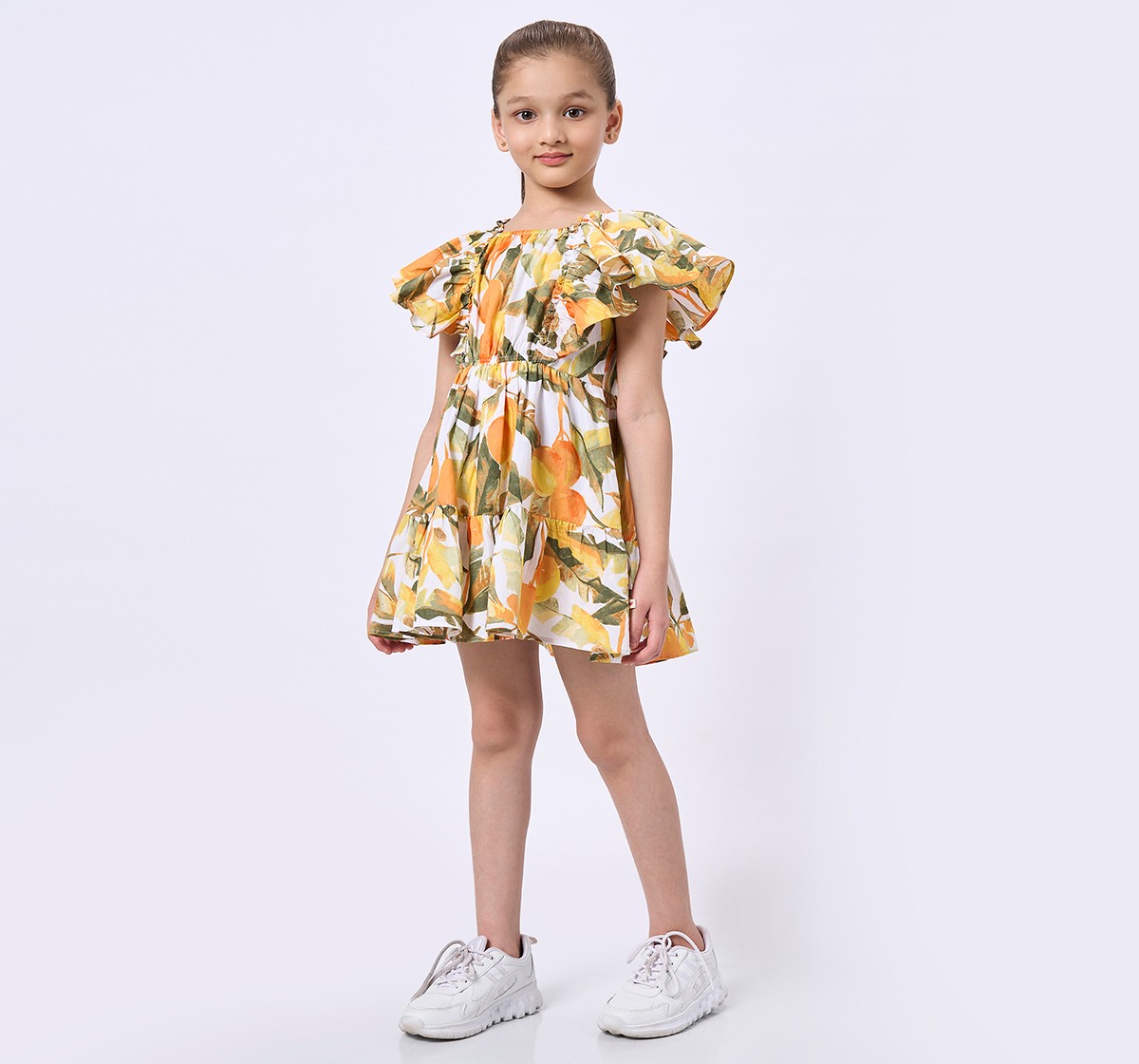 Ed-A-Mamma Kids Girls Dress Multicolour