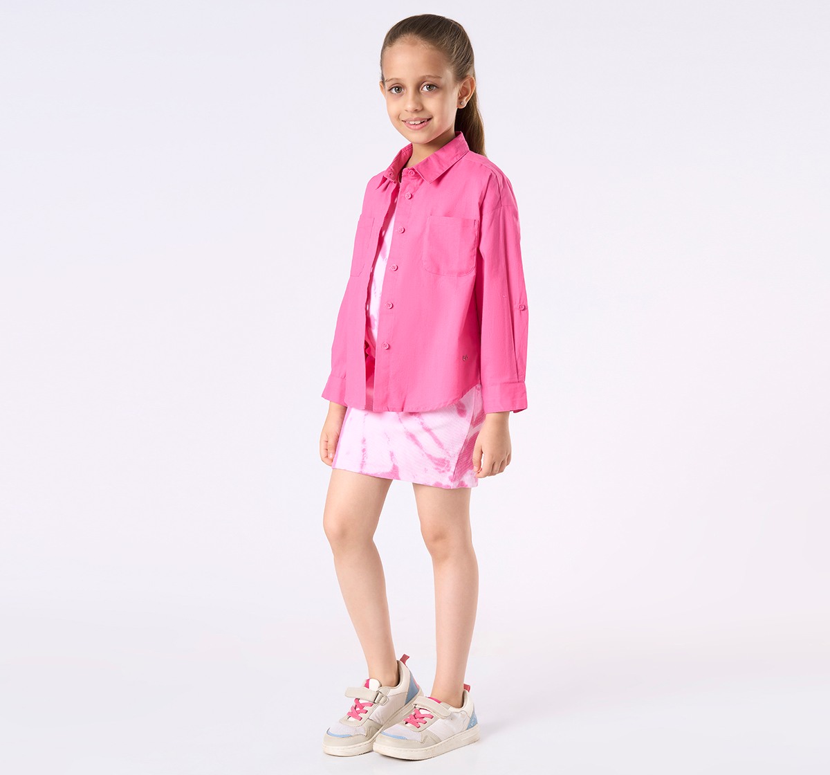 Ed-a-Mamma Girls Pink Dress