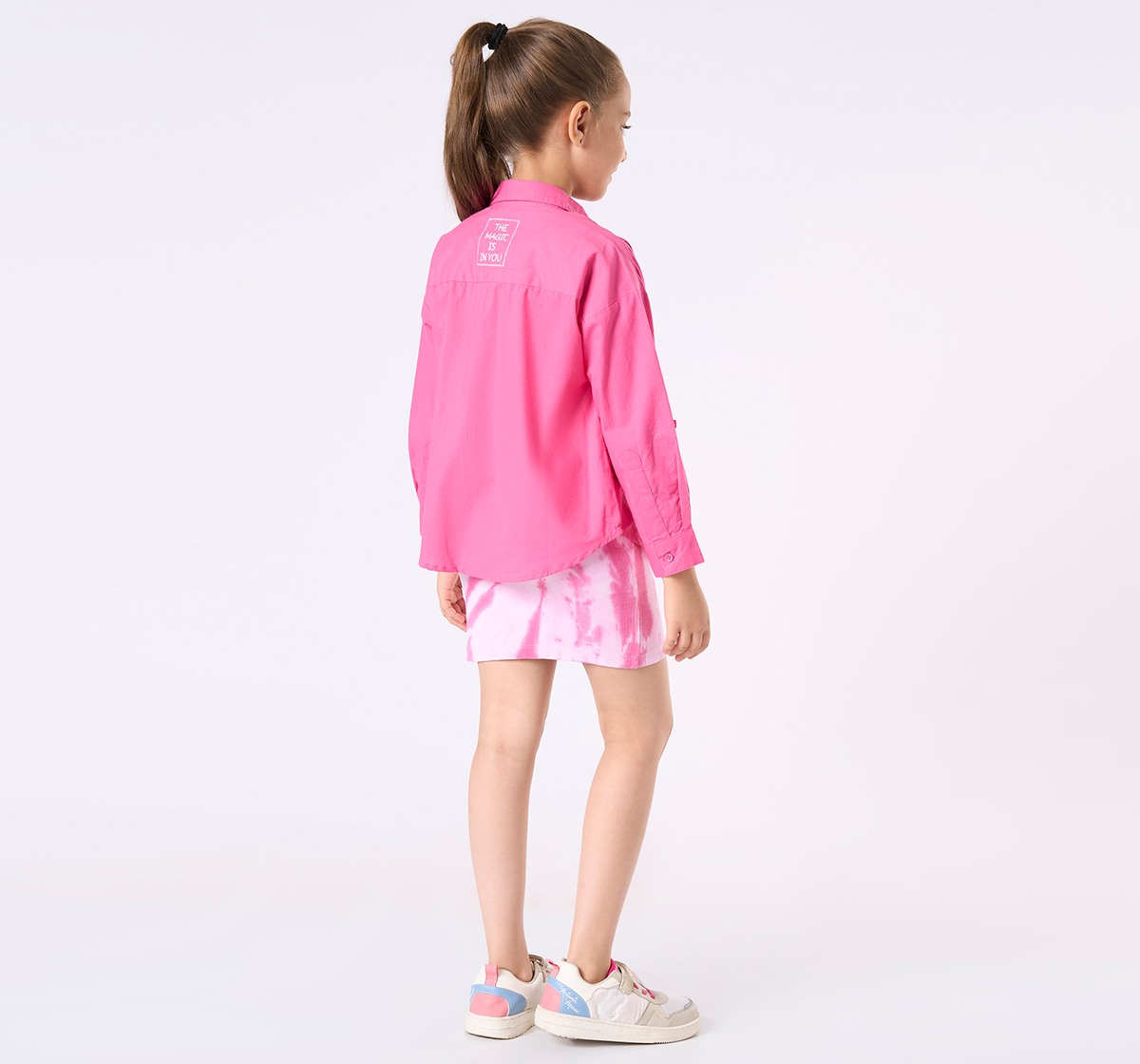 Ed-a-Mamma Girls Pink Dress