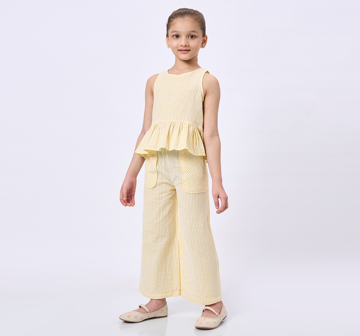 Ed-A-Mamma Kids Girls Set Yellow