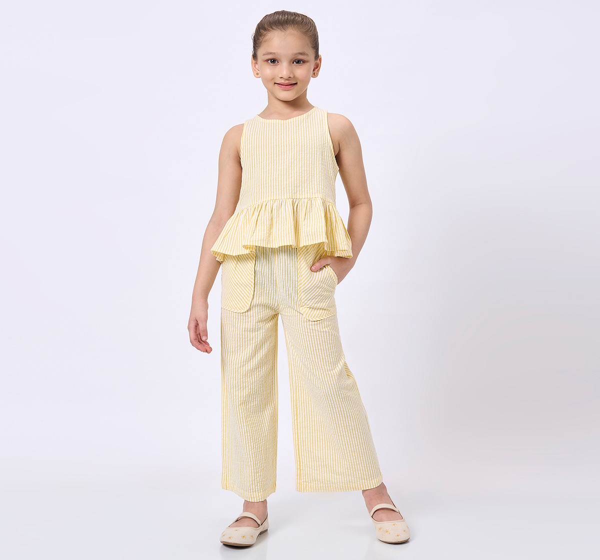 Ed-A-Mamma Kids Girls Set Yellow