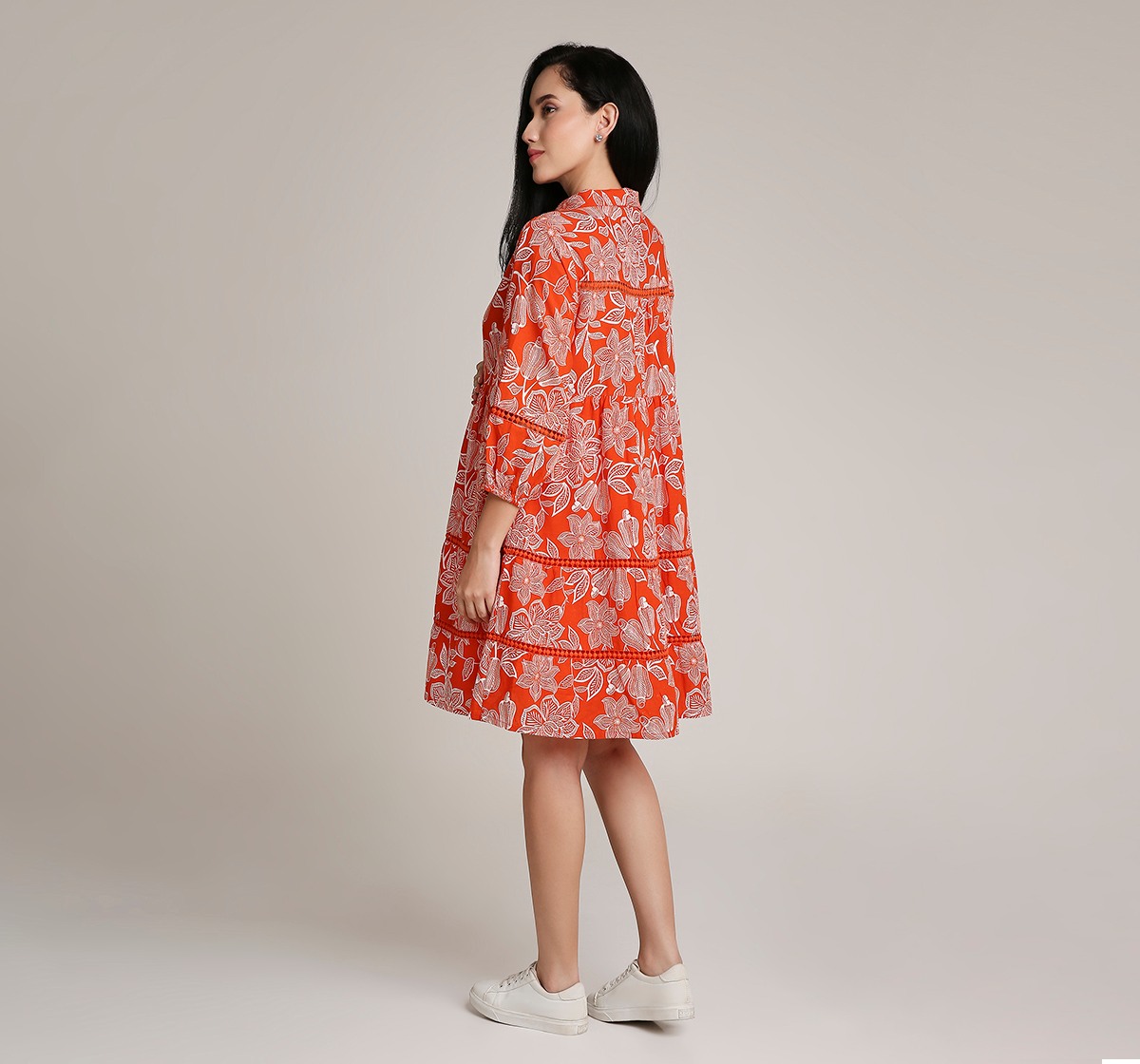 Ed-a-Mamma Maternity Printed Dress - All Over Print