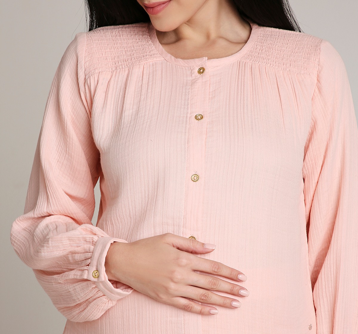 Ed-a-Mamma Maternity Cord set -Pink