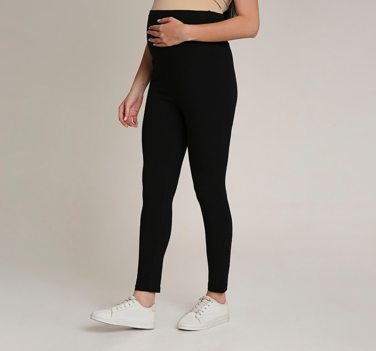 Ed-a-Mamma Maternity leggings-Black
