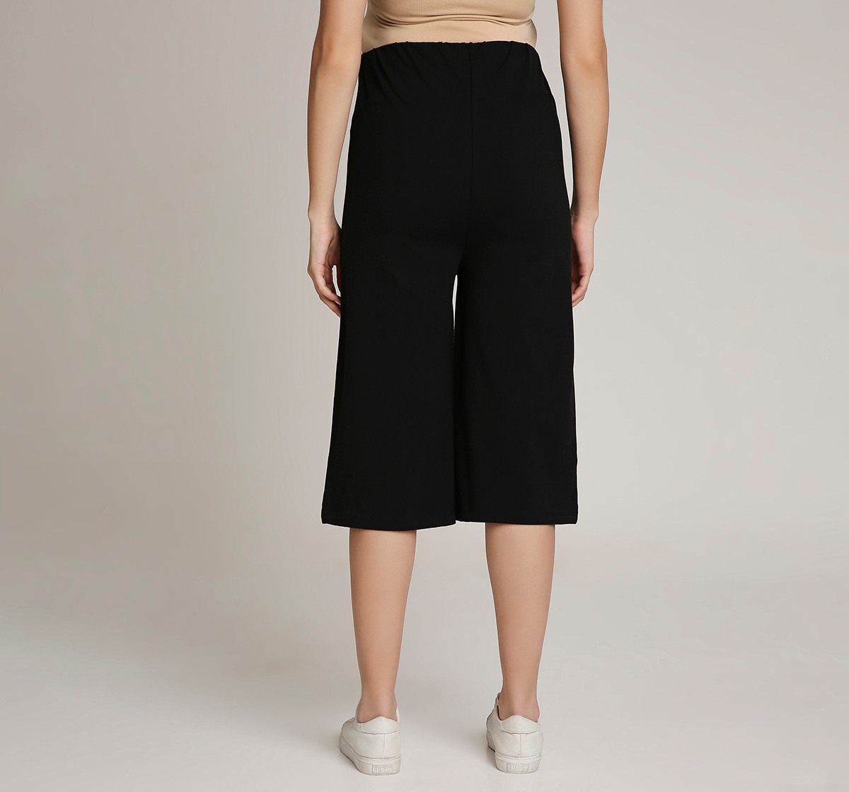 Ed-a-Mamma Maternity Yoga Pants-Black