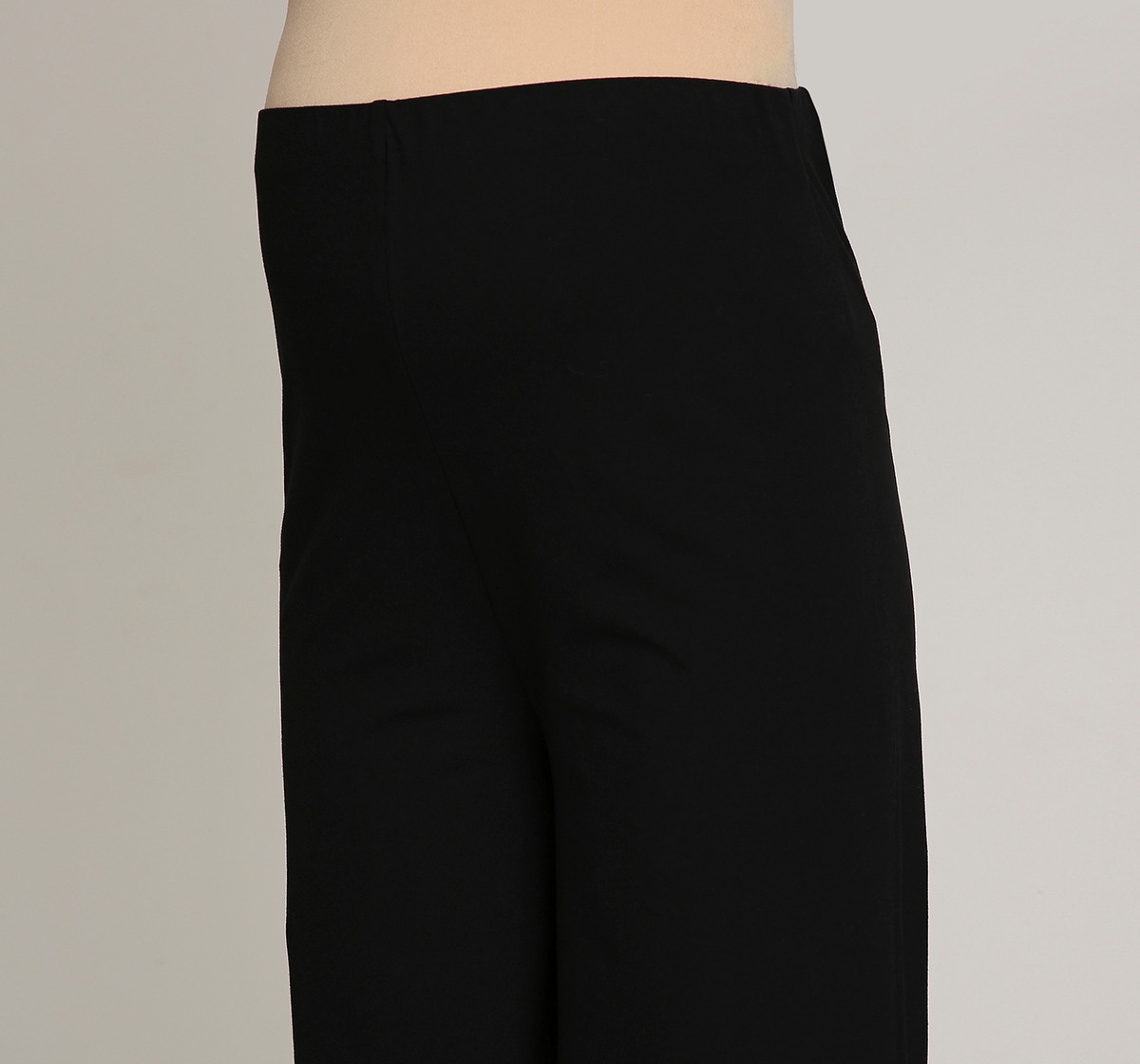 Ed-a-Mamma Maternity Yoga Pants-Black